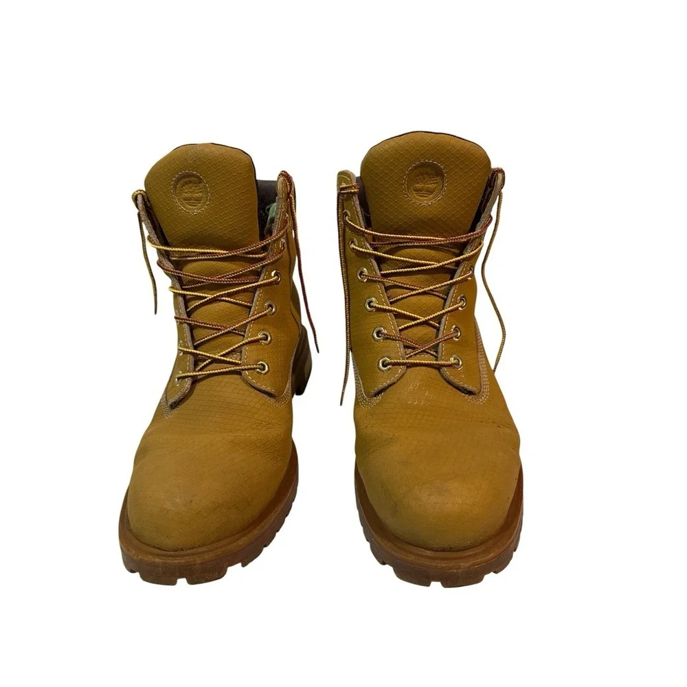 Timberland 6 Inch Premium Helcor Scuff Proof Boot 'Wheat' | Tan | Men's Size 12M